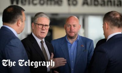 Uk Prime Minister Keir Starmer Albania Asylum Seekers