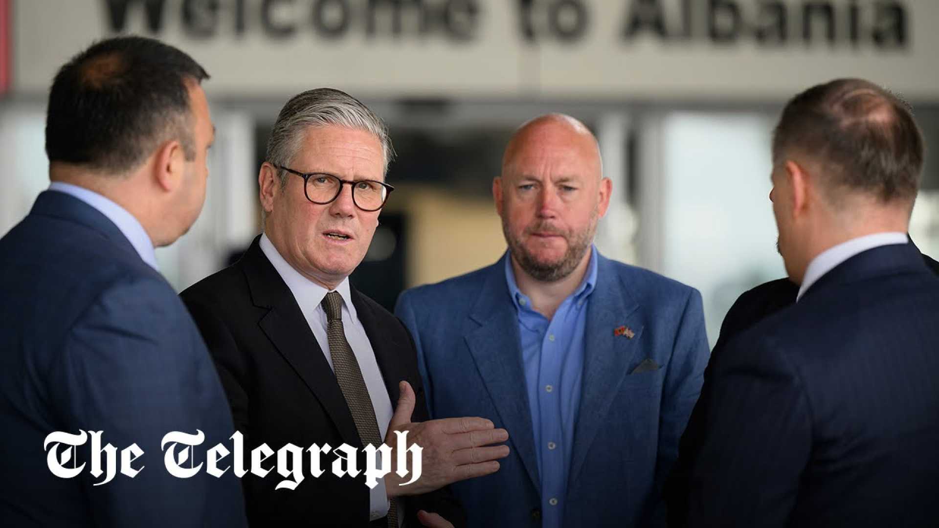 Uk Prime Minister Keir Starmer Albania Asylum Seekers