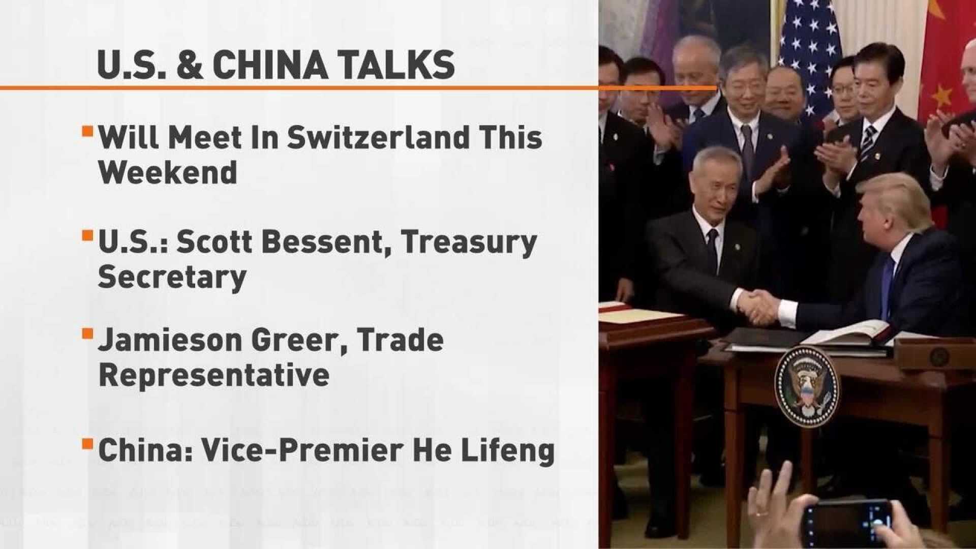 U.s. China Trade Talks Switzerland