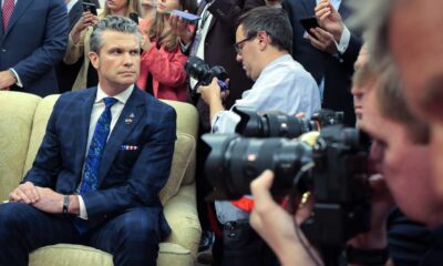 U.s. Defense Secretary Pete Hegseth Oval Office Meeting