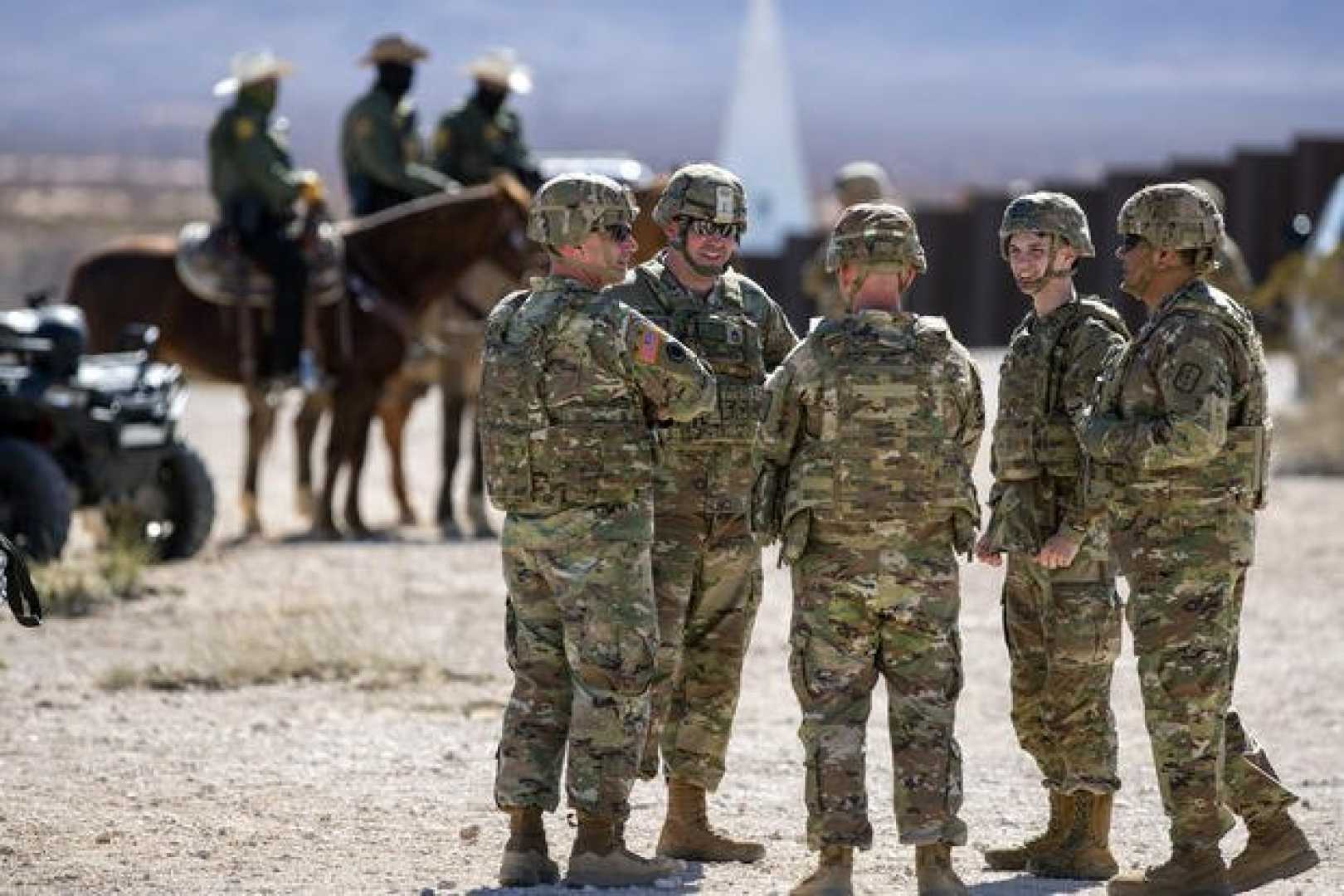 Us Military Border Patrol New Mexico