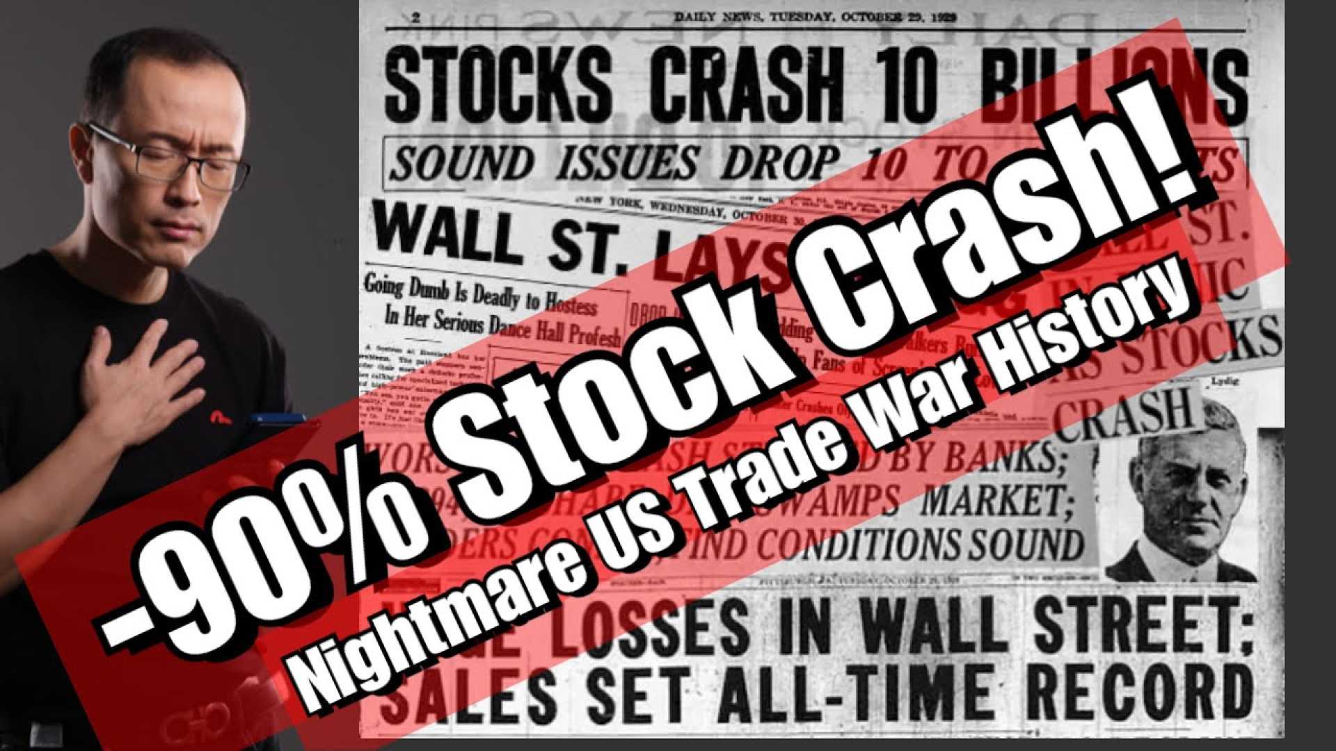 Us Stock Market Decline Trade War Concerns