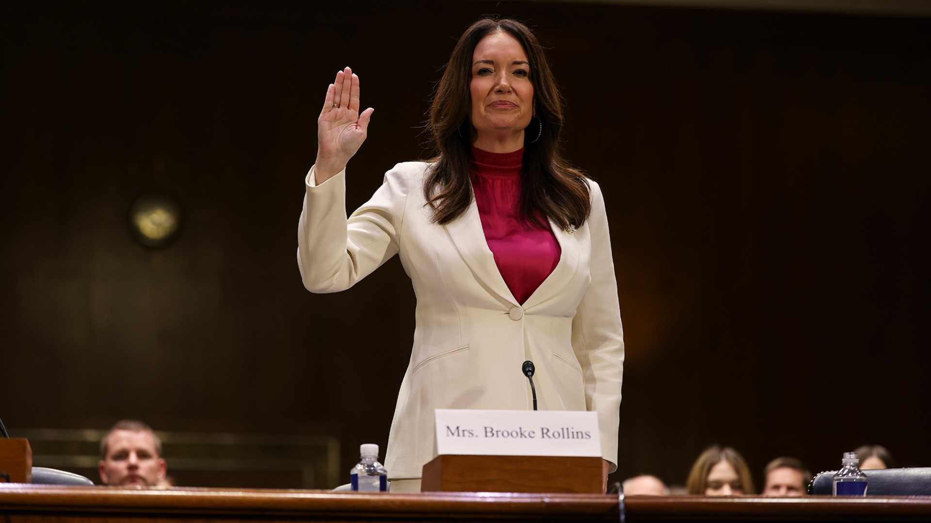 Usda Brooke Rollins Capitol Hill Testimony