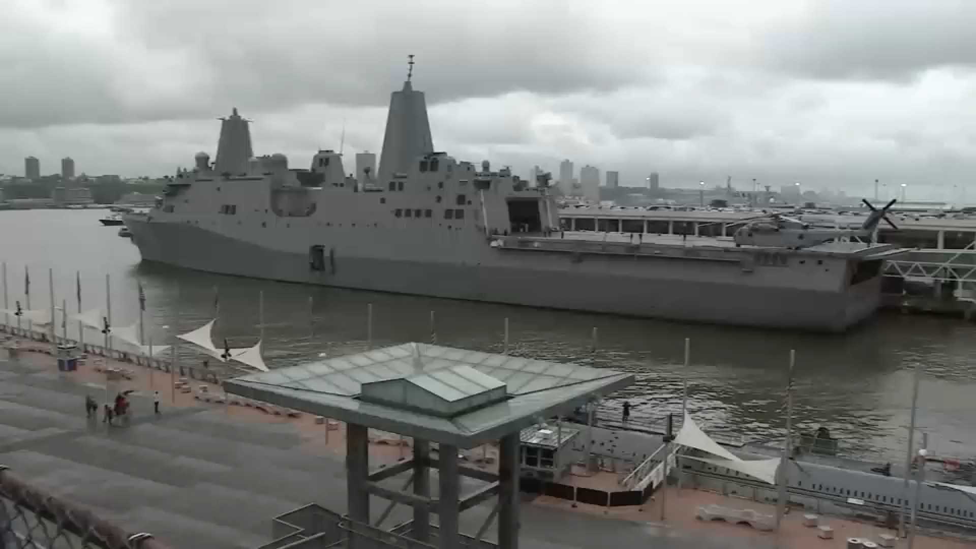 Uss New York Parade Of Ships Fleet Week