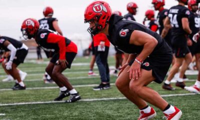 Utah Football Team Practice Training