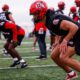 Utah Football Team Practice Training