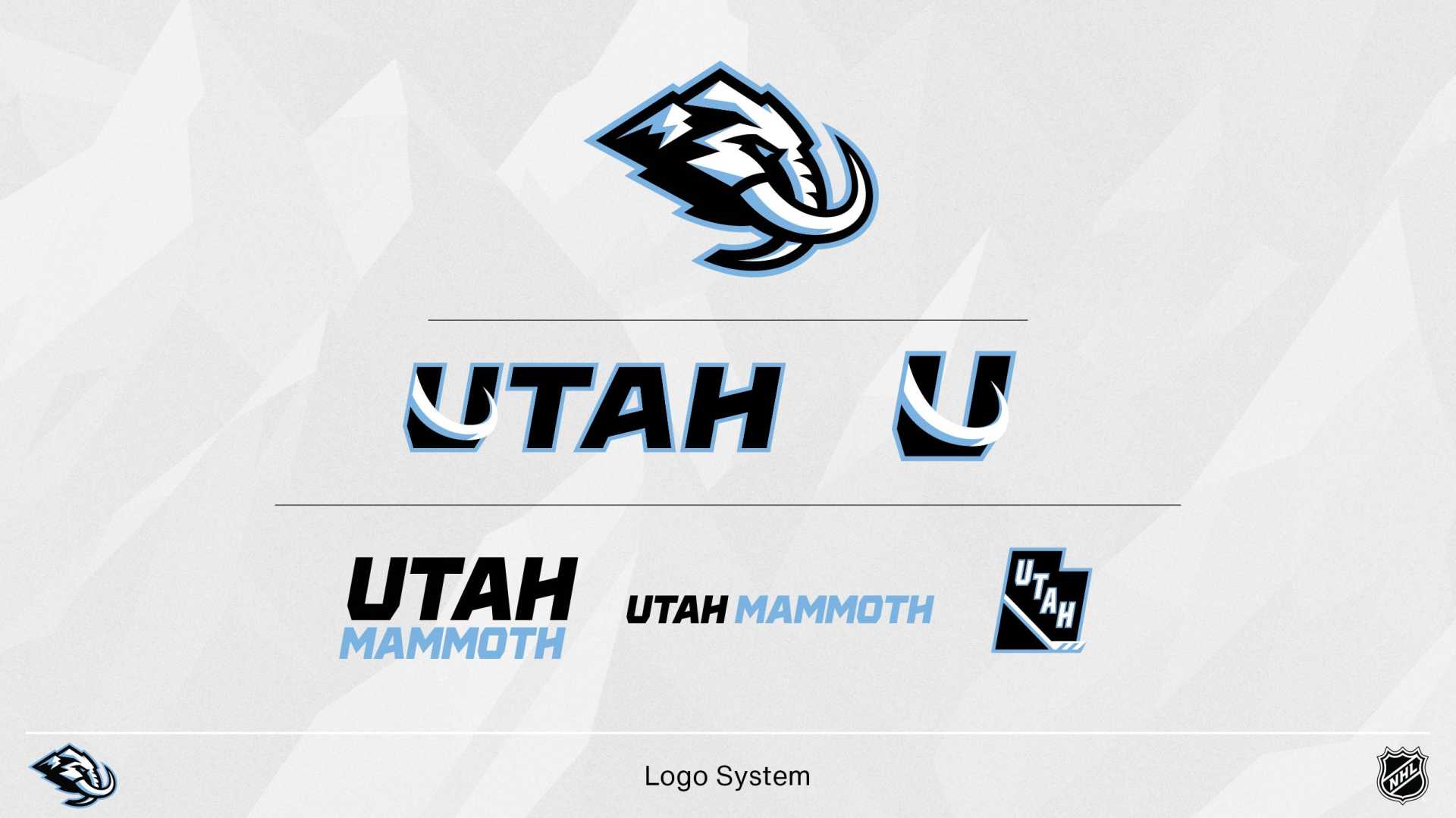 Utah Mammoth Hockey Team Logo