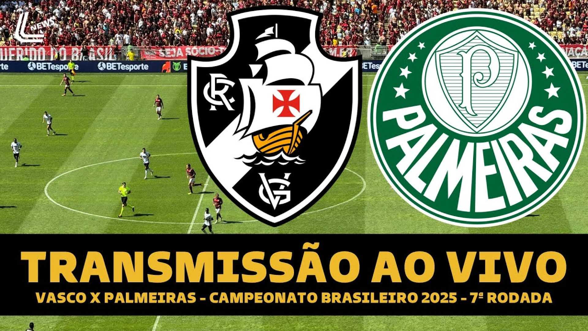 Vasco Vs Palmeiras Game Brasil