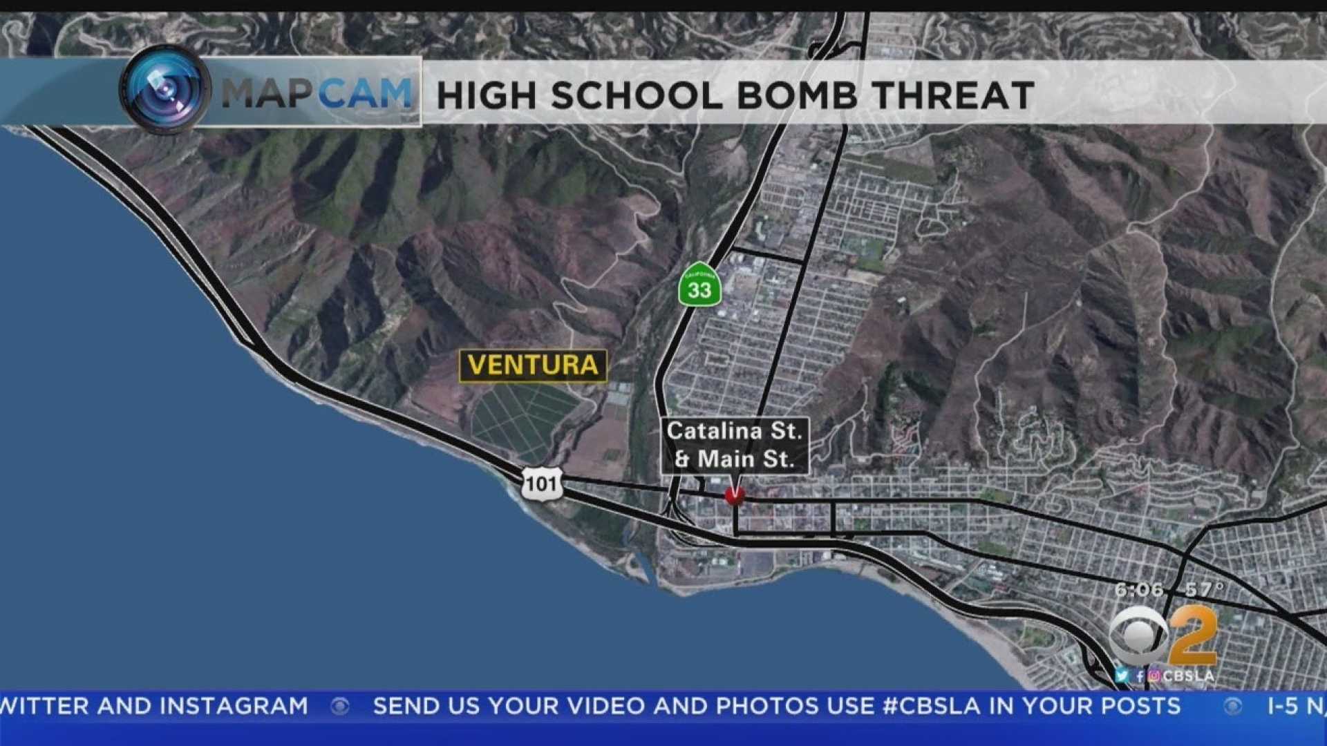 Ventura High School Police Bomb Threat