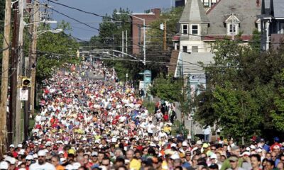 Vermont City Marathon Runners Jim Leary
