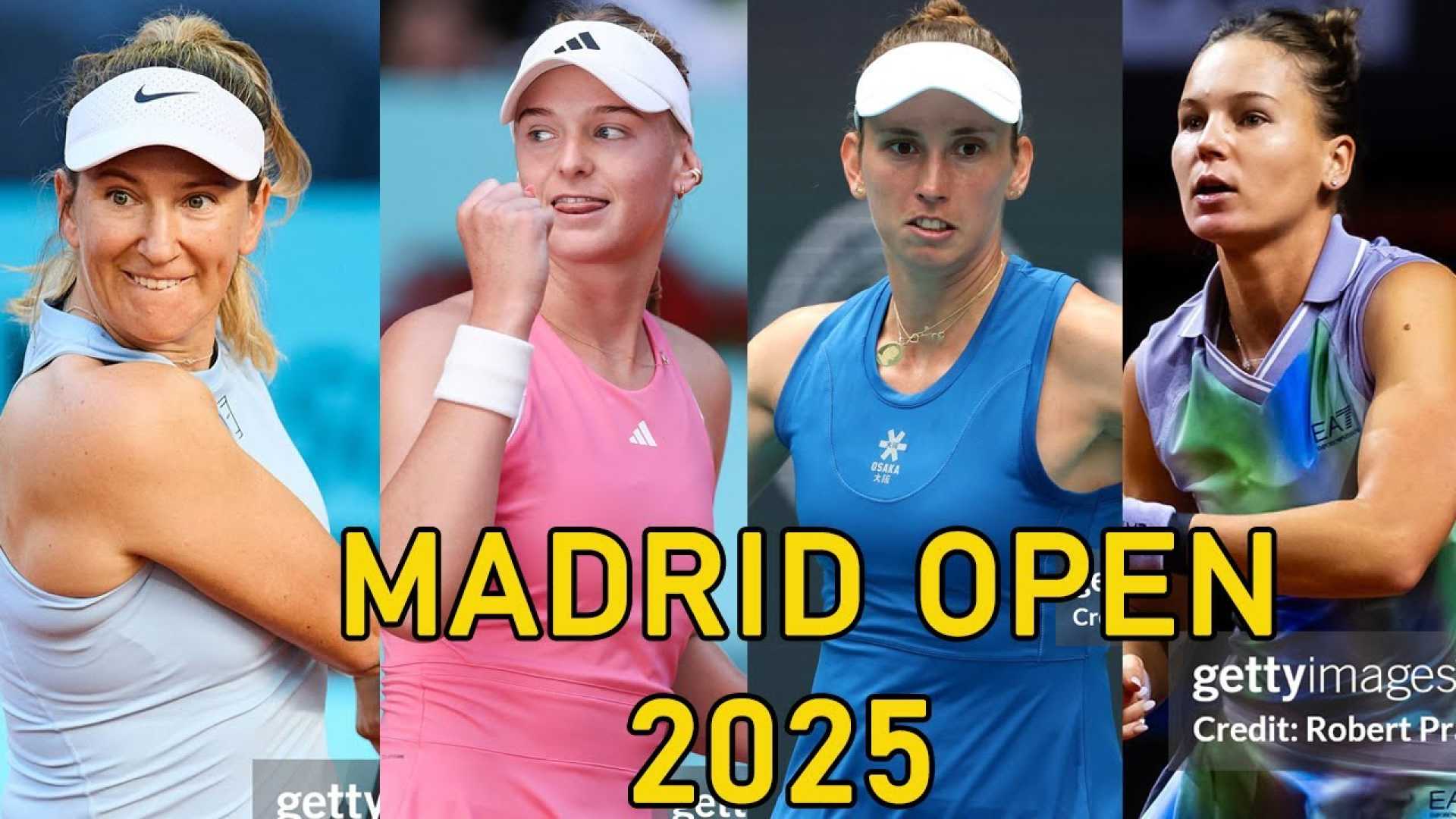 Veronika Kudermetova Elise Mertens Madrid Open