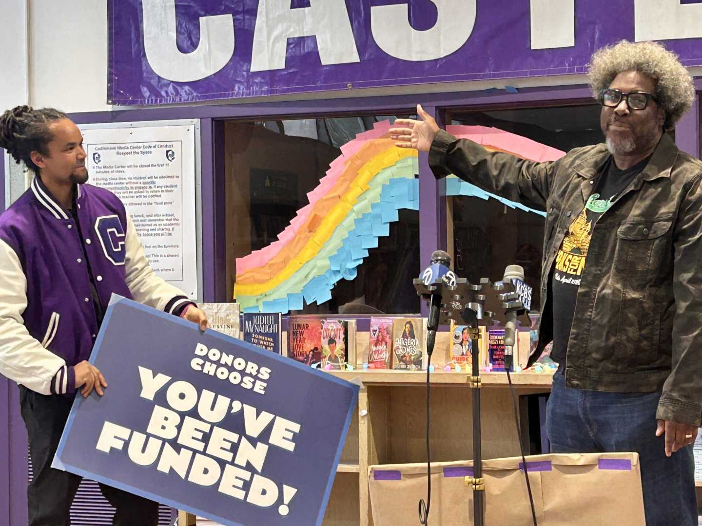 W. Kamau Bell Donorschoose Announcement