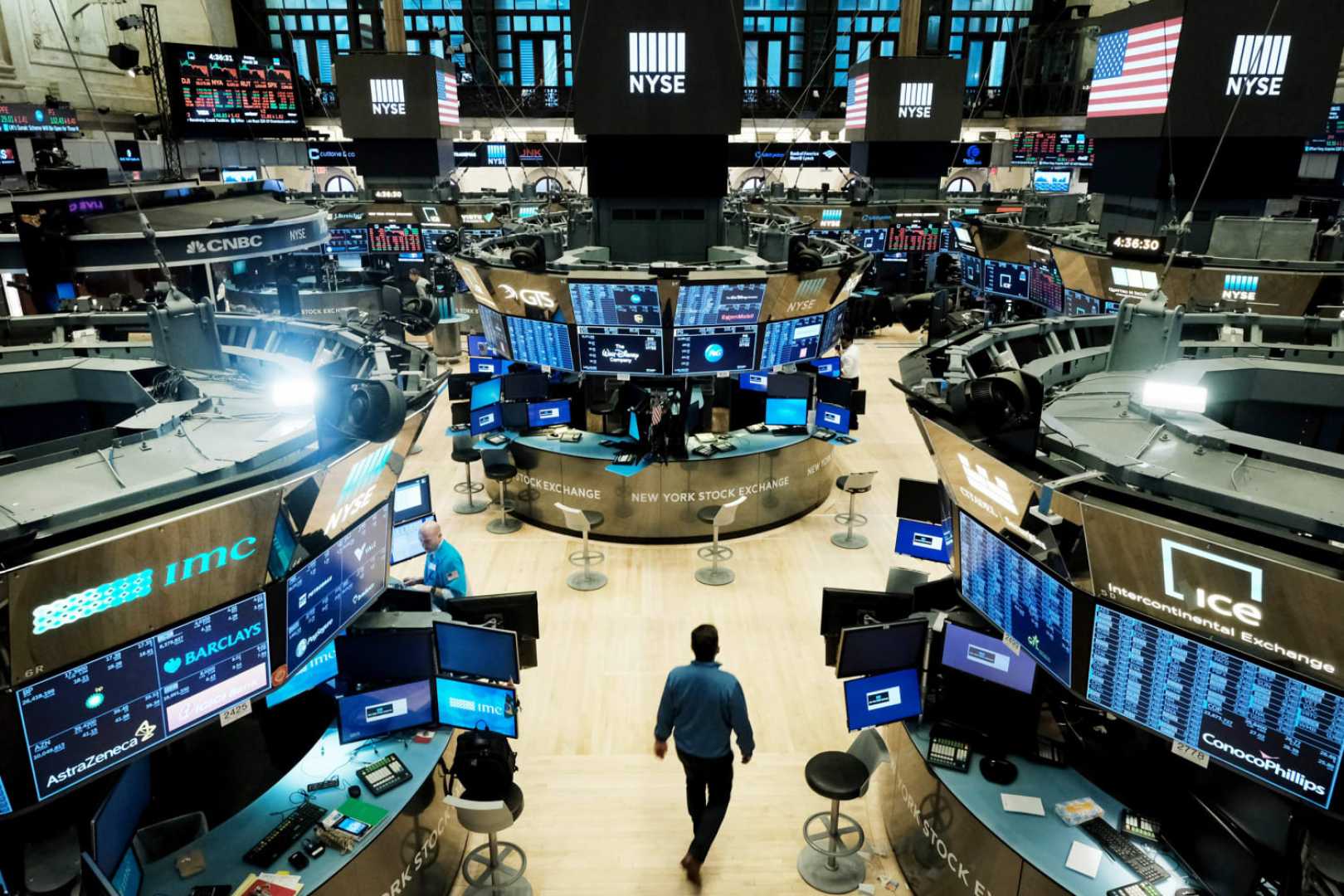 Wall Street Trading Floor