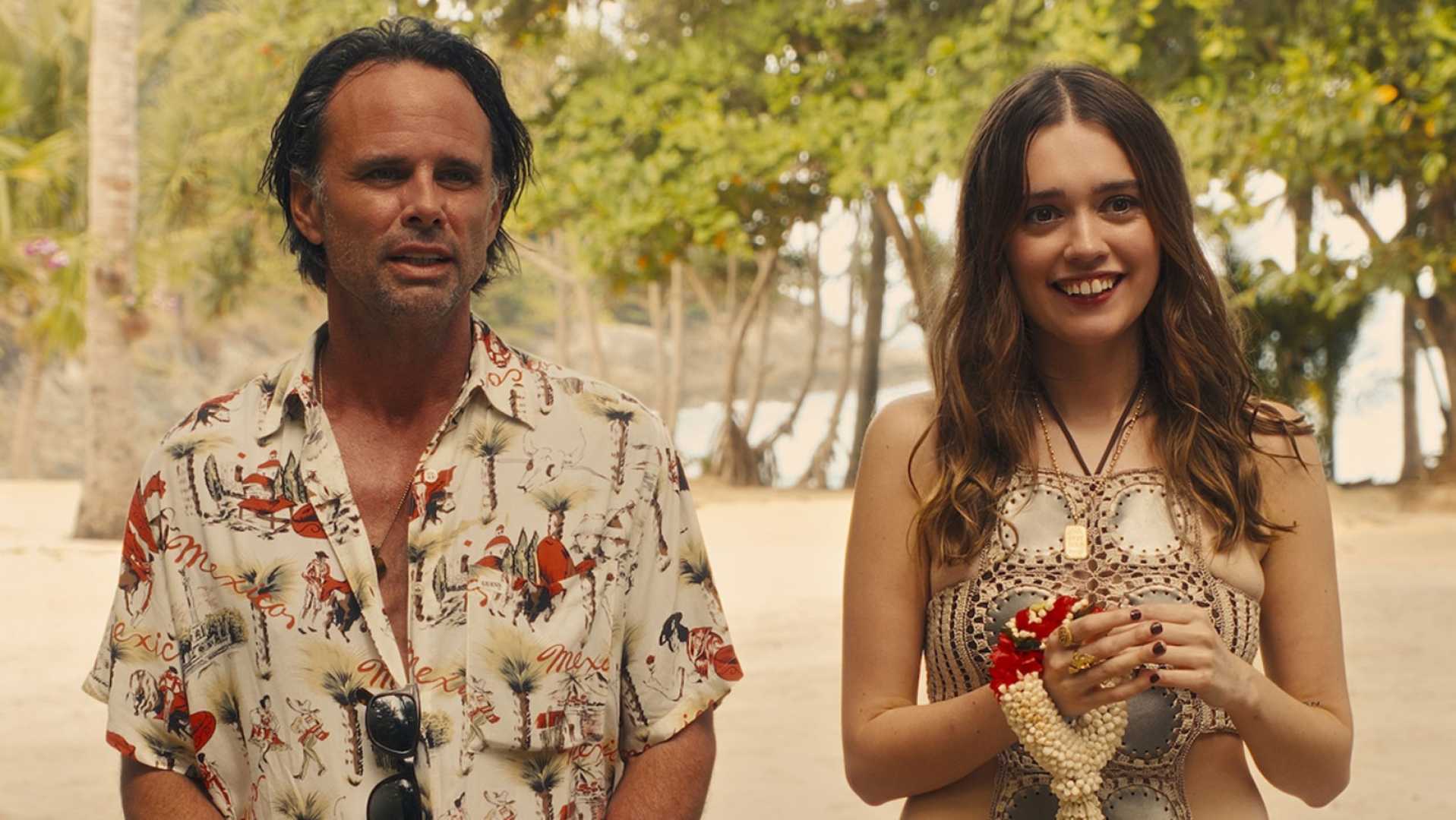 Walton Goggins And White Lotus Co Star