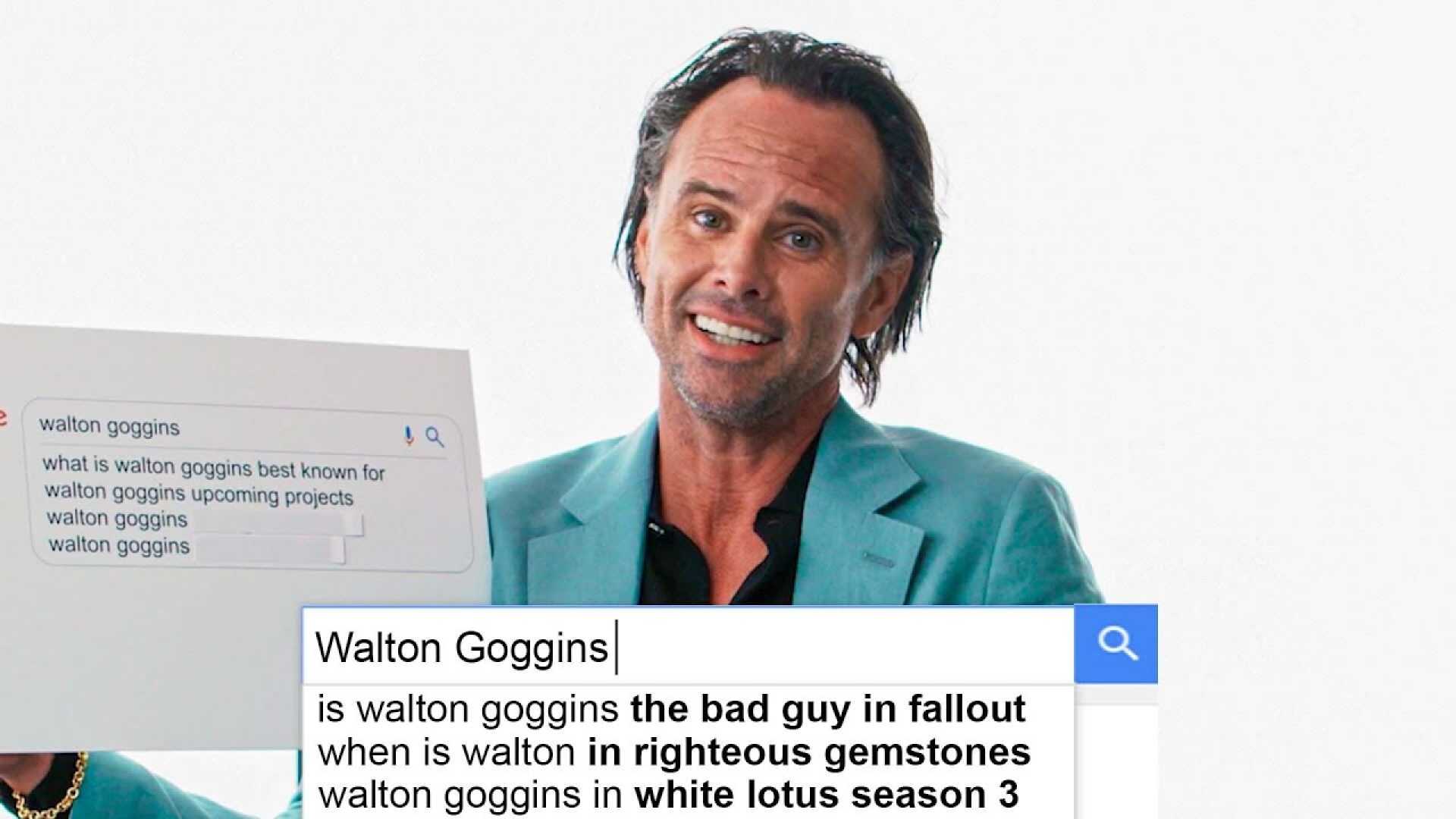 Walton Goggins Interview And Projects