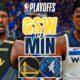 Warriors Vs Timberwolves Nba Playoffs