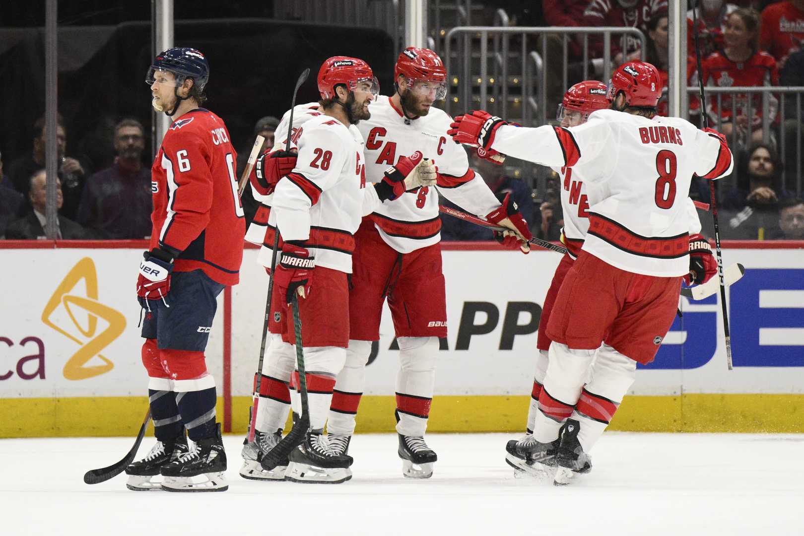 Washington Capitals Carolina Hurricanes Playoff Game