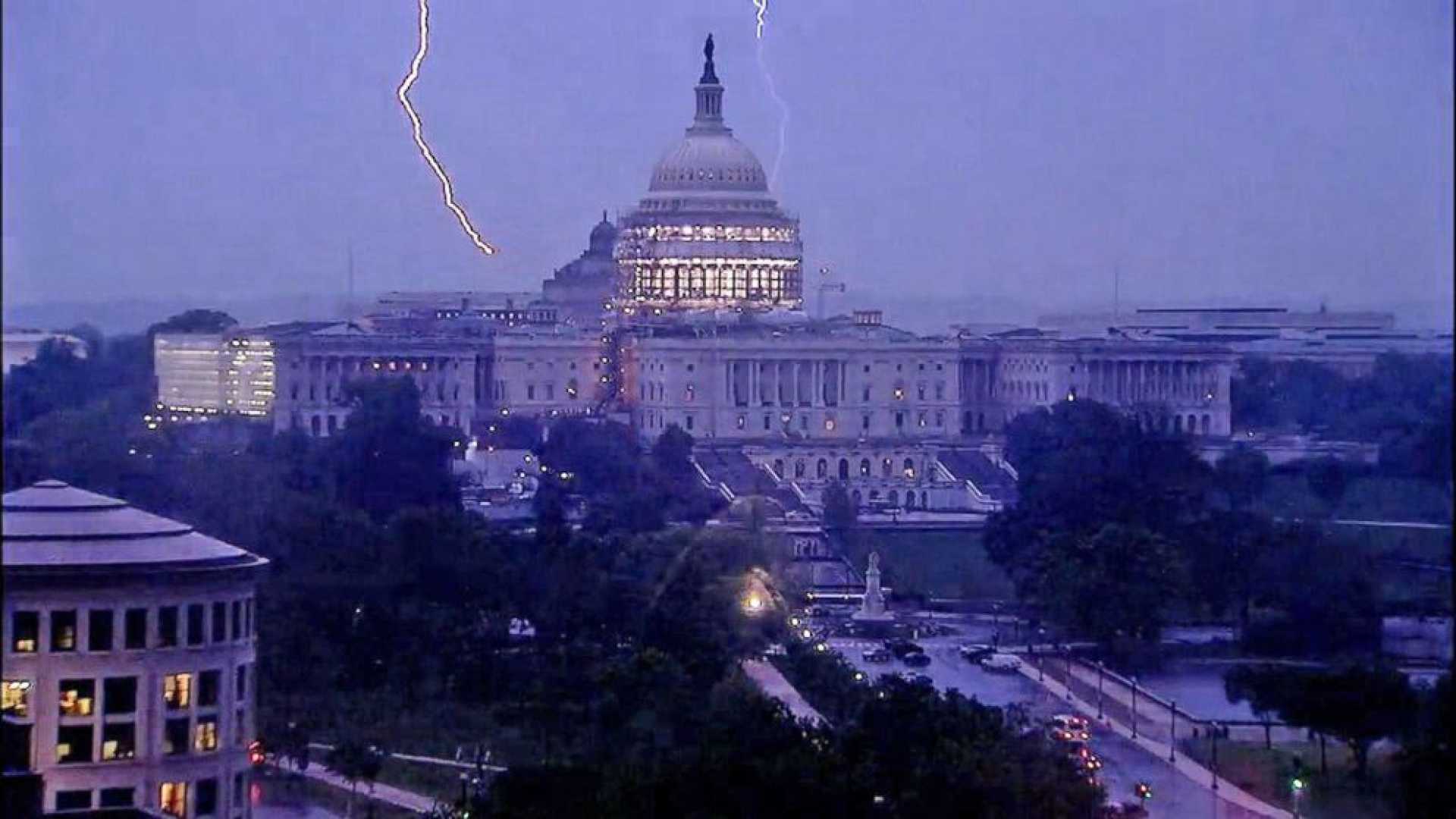 Washington D.c. Rain And Storms