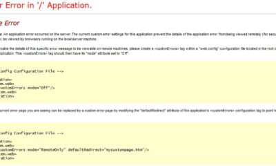 Web Application Firewall Error Message