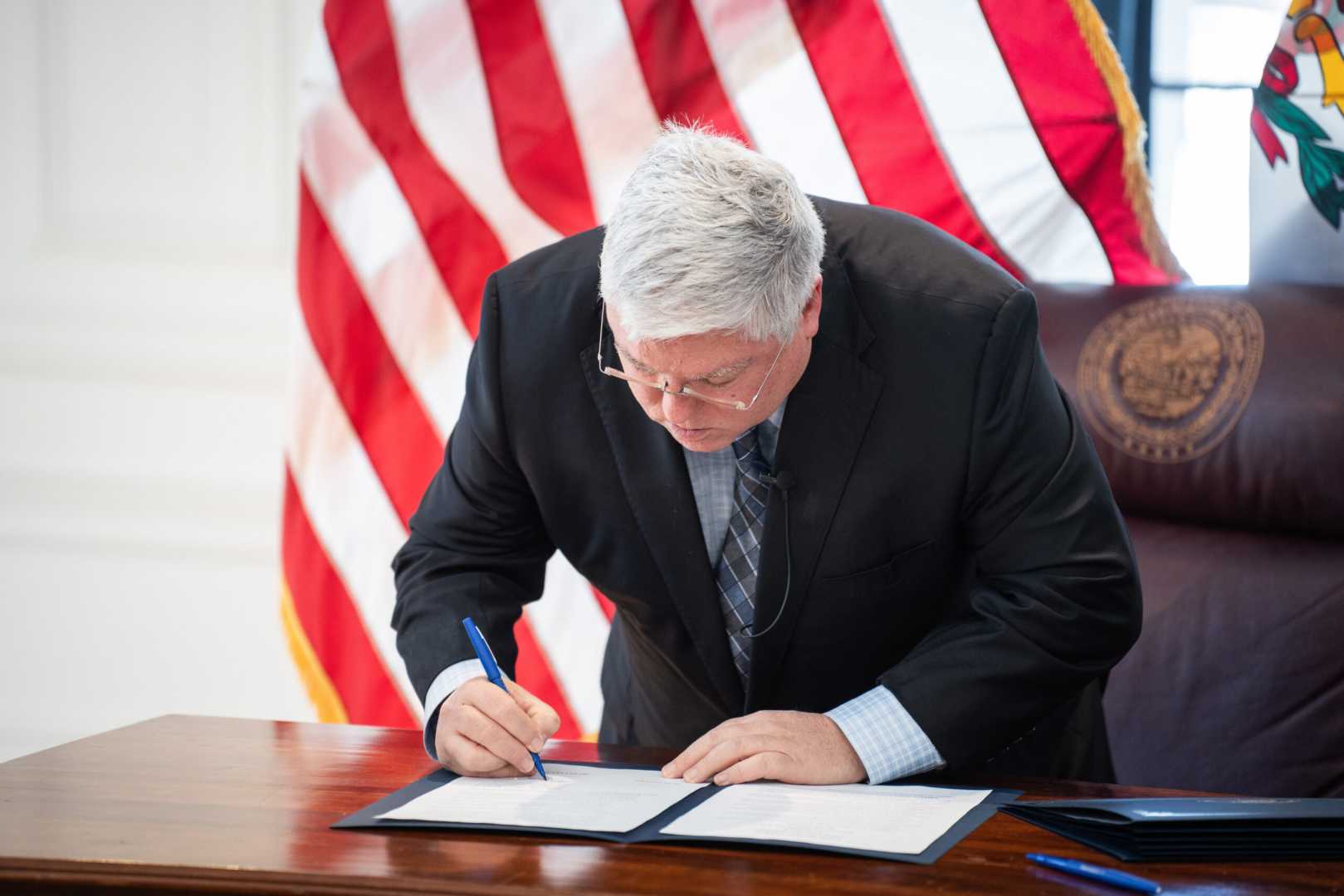West Virginia Governor Patrick Morrisey School Vaccine