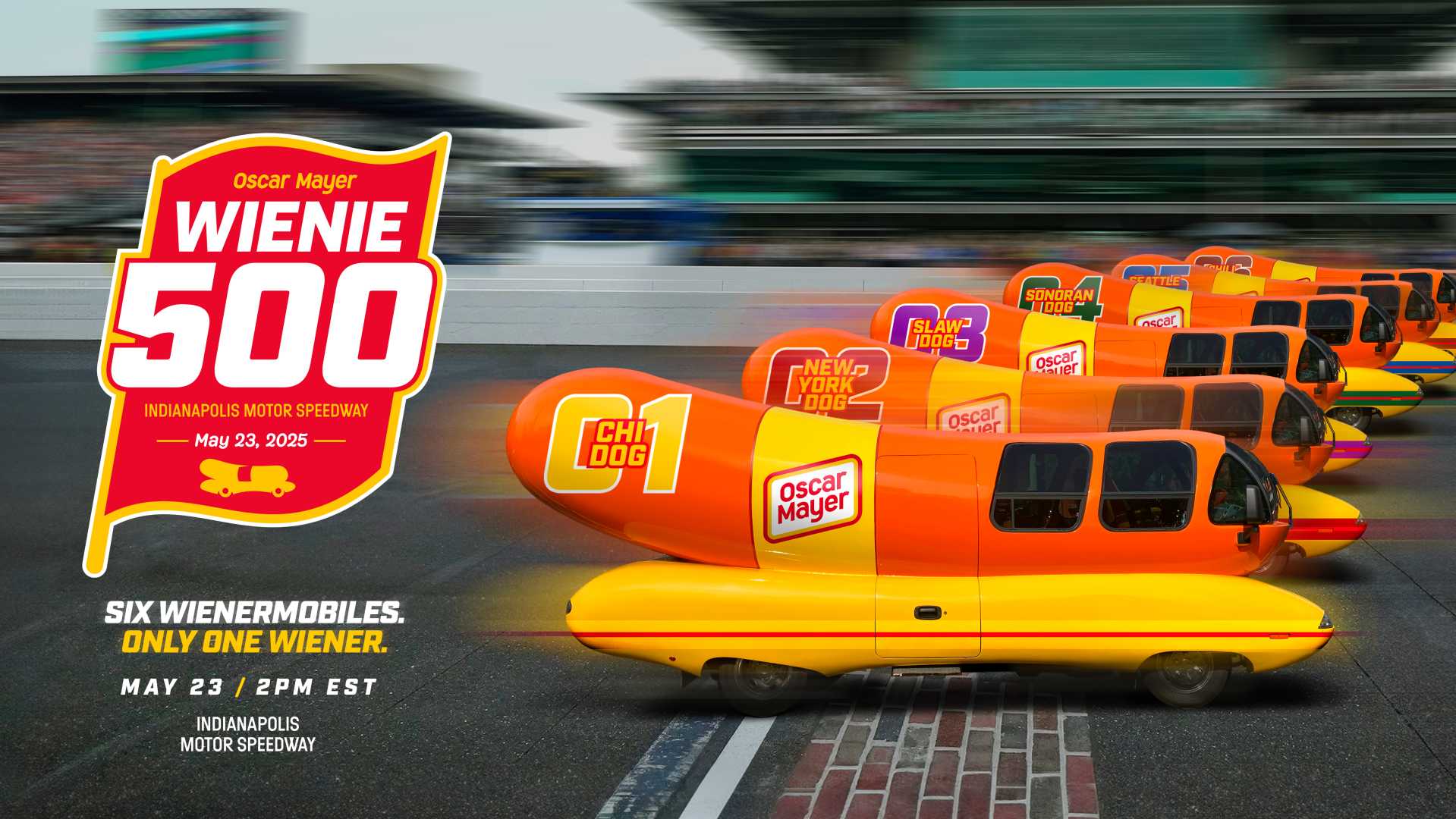 Wienermobile Race Indianapolis Motor Speedway