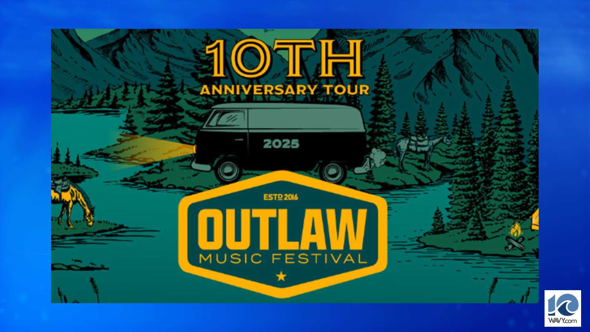 Willie Nelson Outlaw Festival 2025