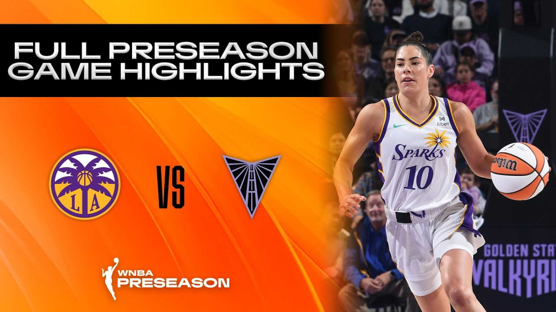 Wnba Golden State Valkyries Los Angeles Sparks
