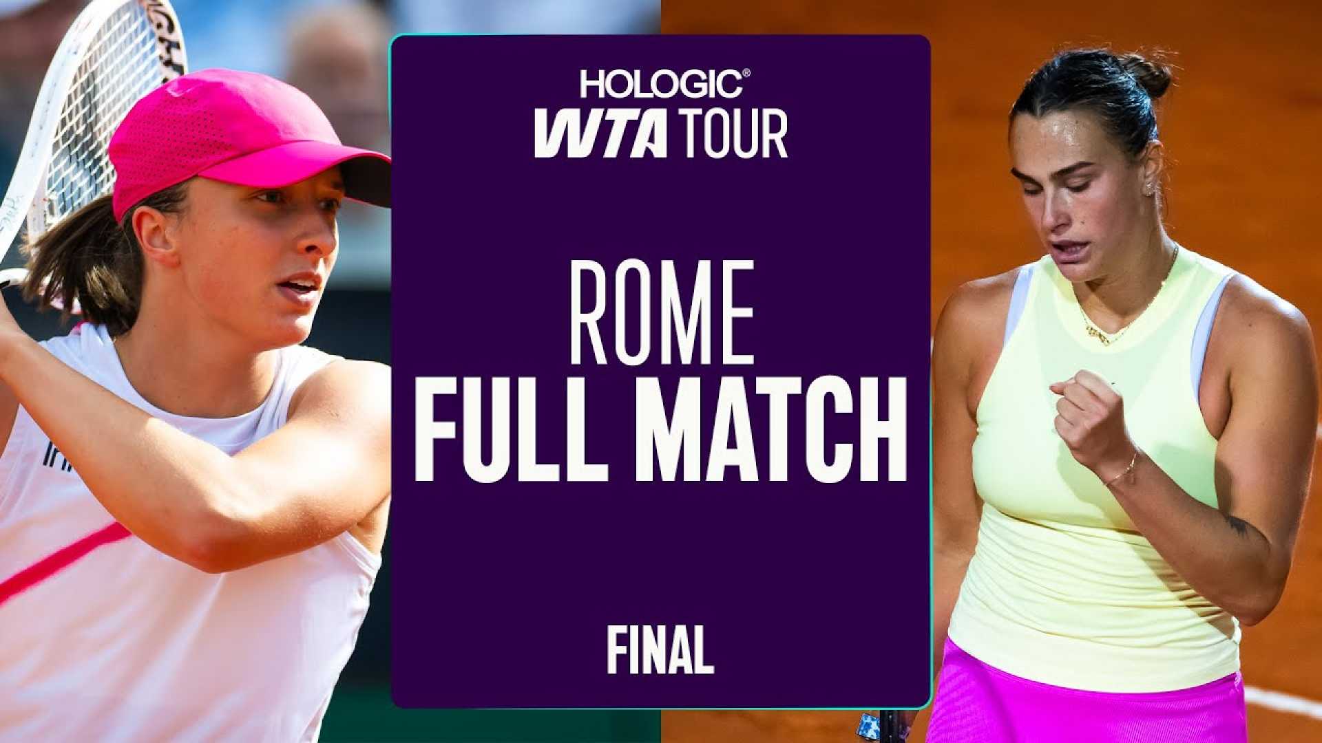 Wta Italian Open Tennis Matches