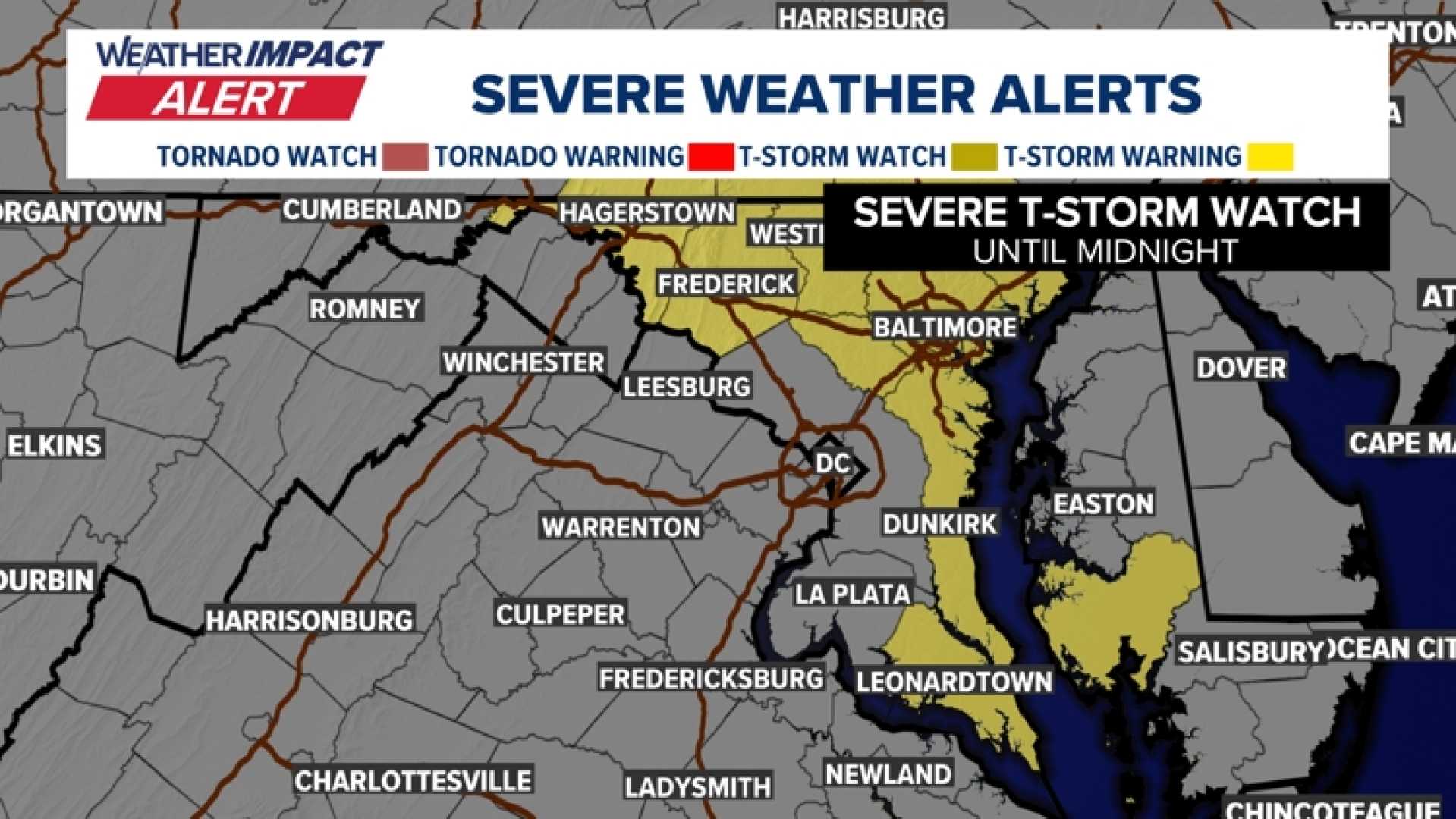 Wusa9 Weather Alert Severe Storms