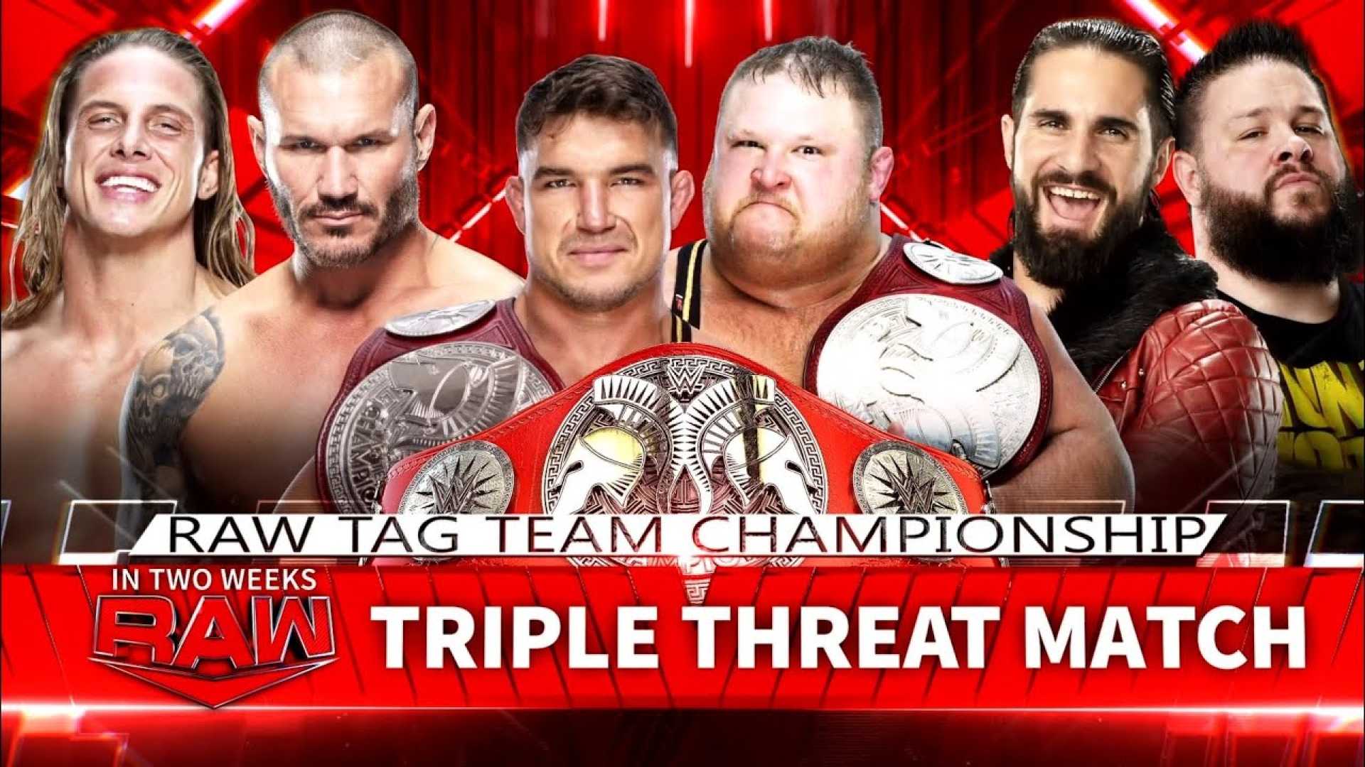 Wwe Raw Wrestling Triple Threat Matches