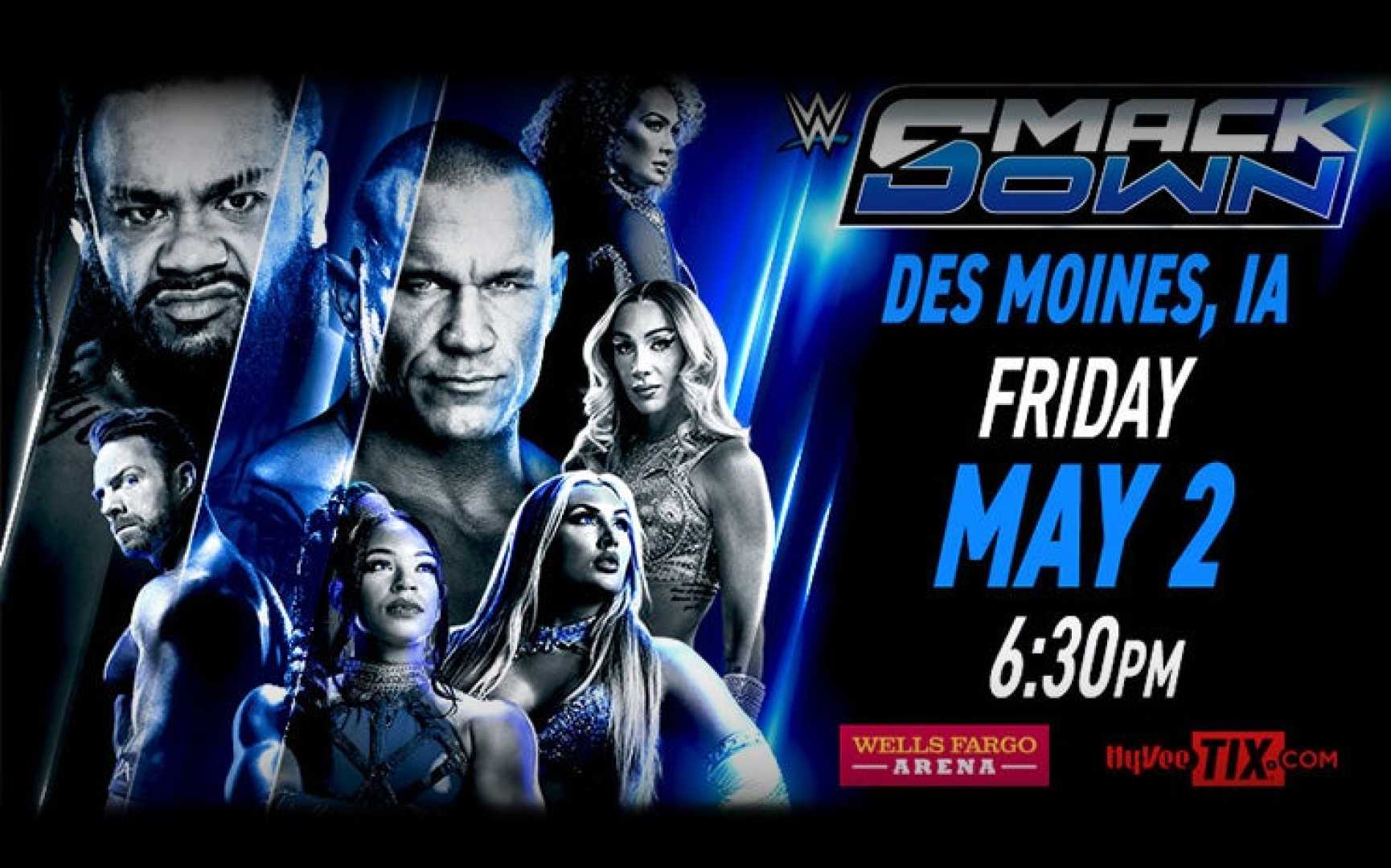 Wwe Smackdown Des Moines Iowa 2025
