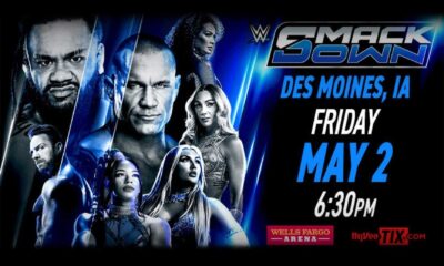 Wwe Smackdown Des Moines Iowa Wrestling