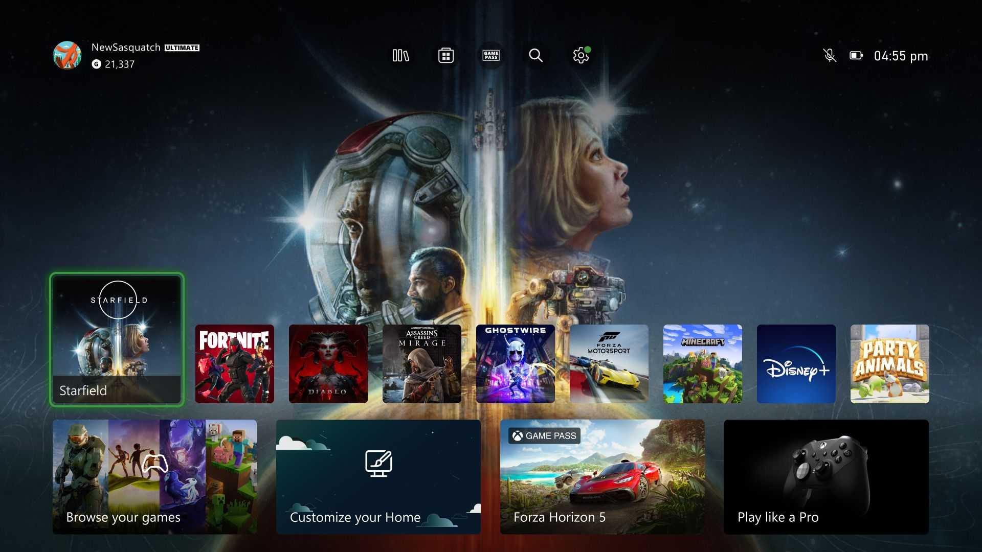 Xbox Ui Customization Features