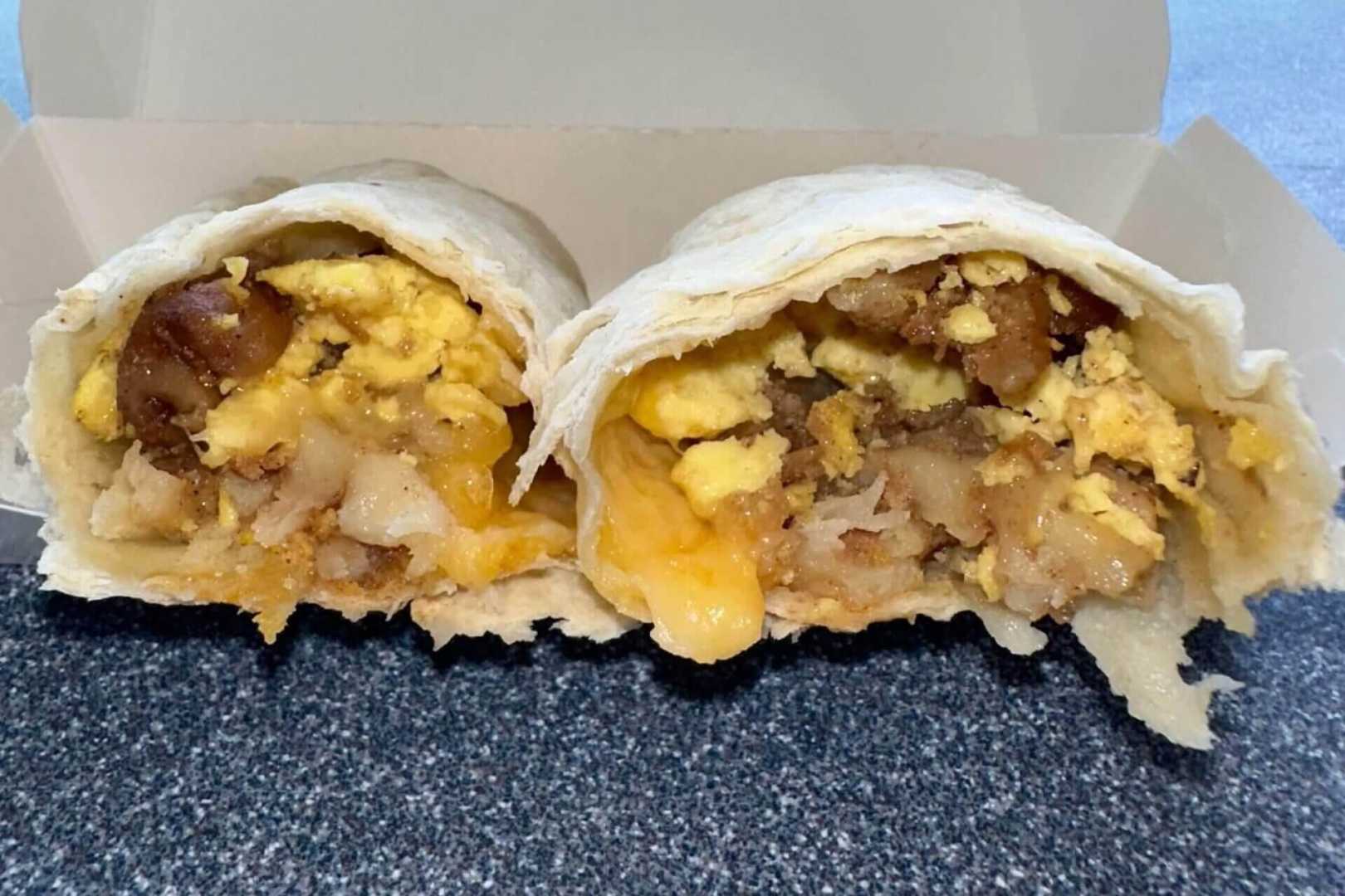 Yankee Stadium Food Options Burrito