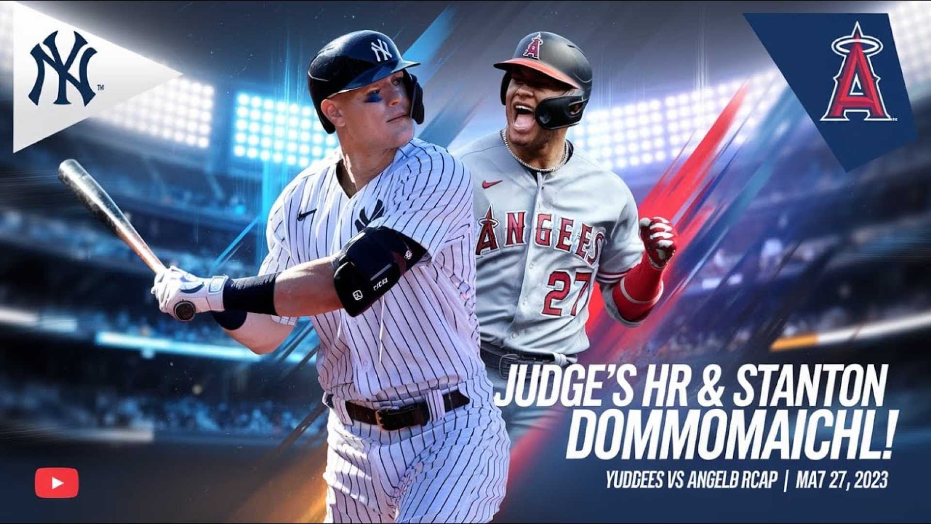 Yankees Vs Angels Baseball Matchup