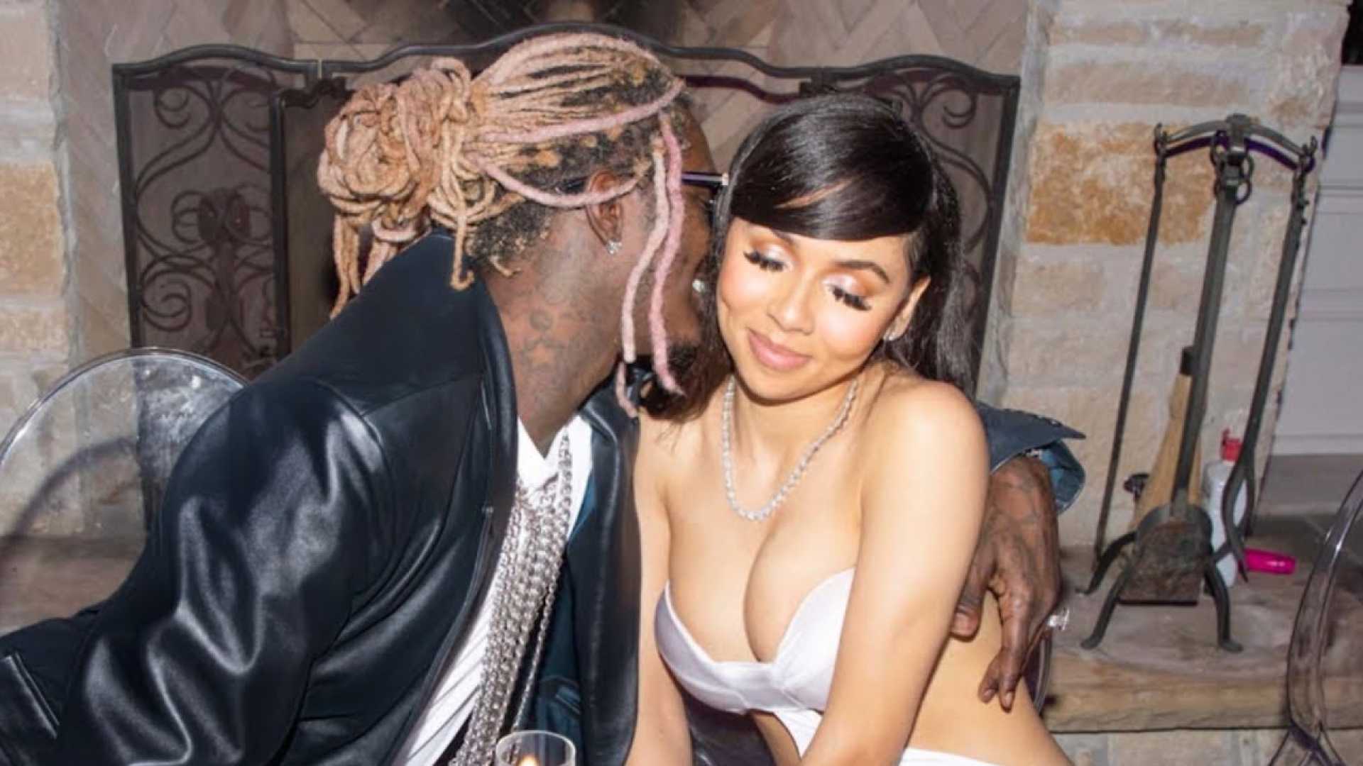 Young Thug Mariah The Scientist Bathtub Instagram
