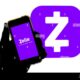 Zelle Payment Platform Logo On Smartphone