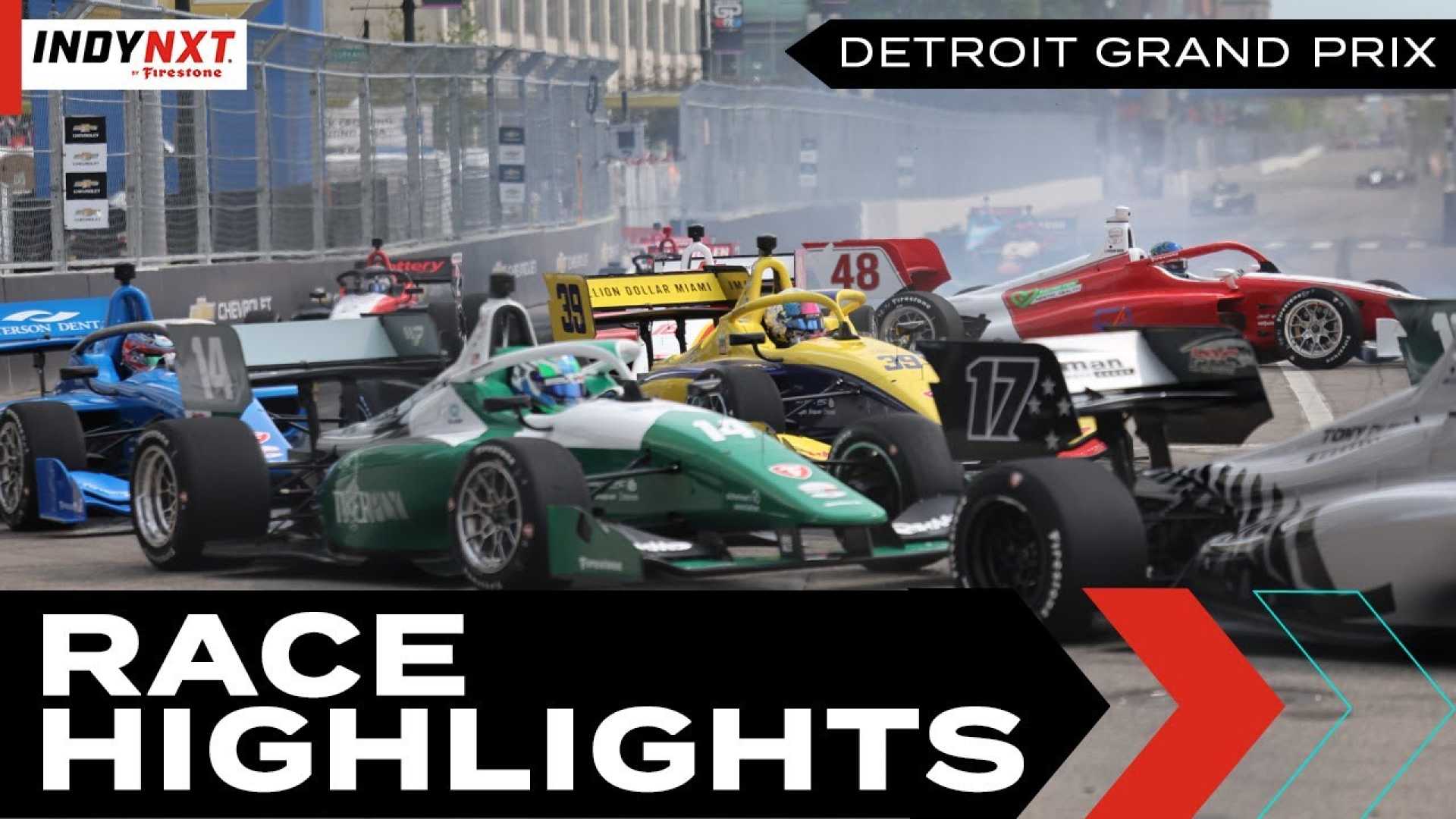 2025 Detroit Grand Prix Racing Cars