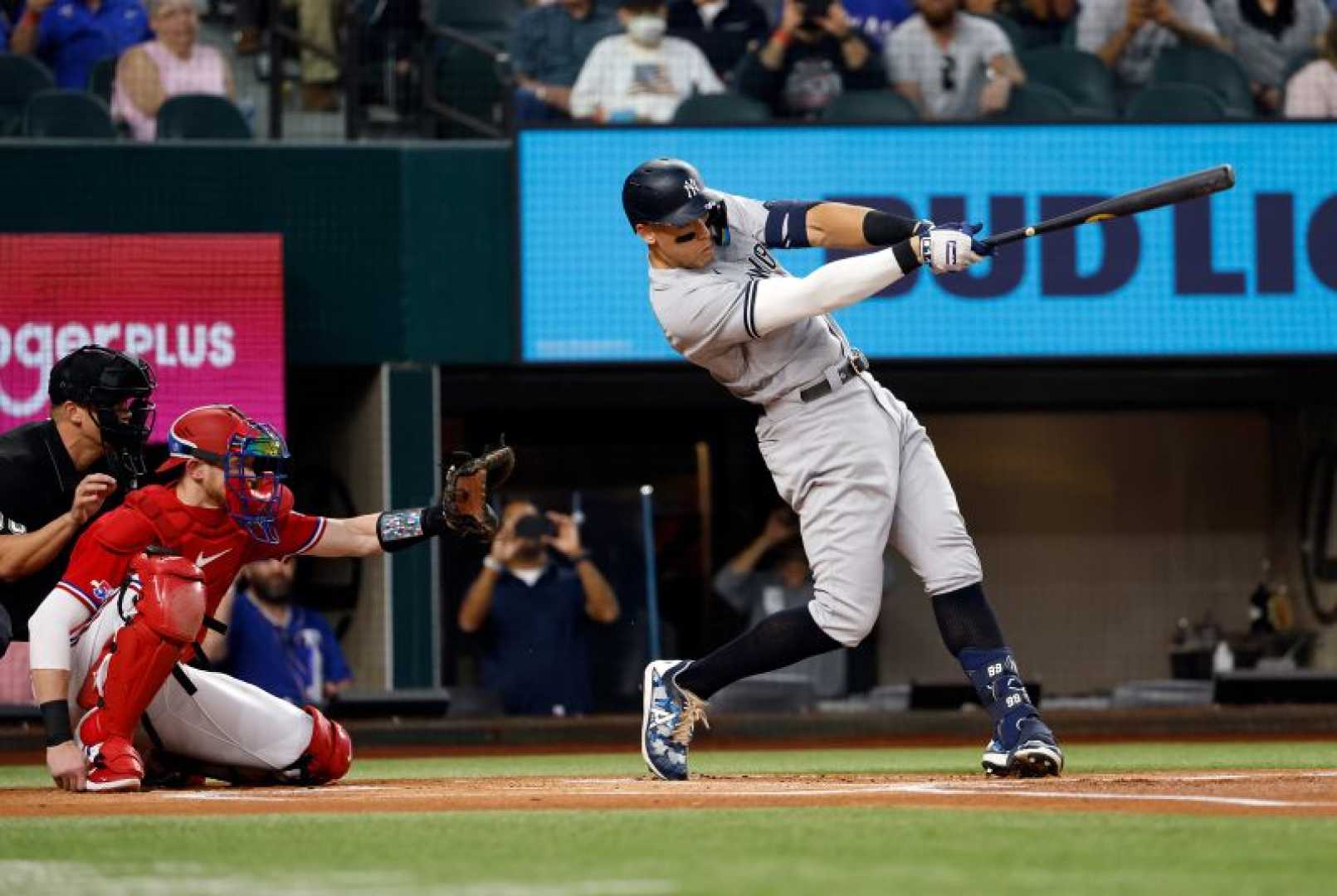 Aaron Judge Baseball Home Run