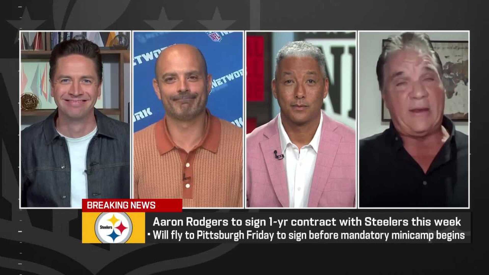Aaron Rodgers Signing Contract Pittsburgh Steelers