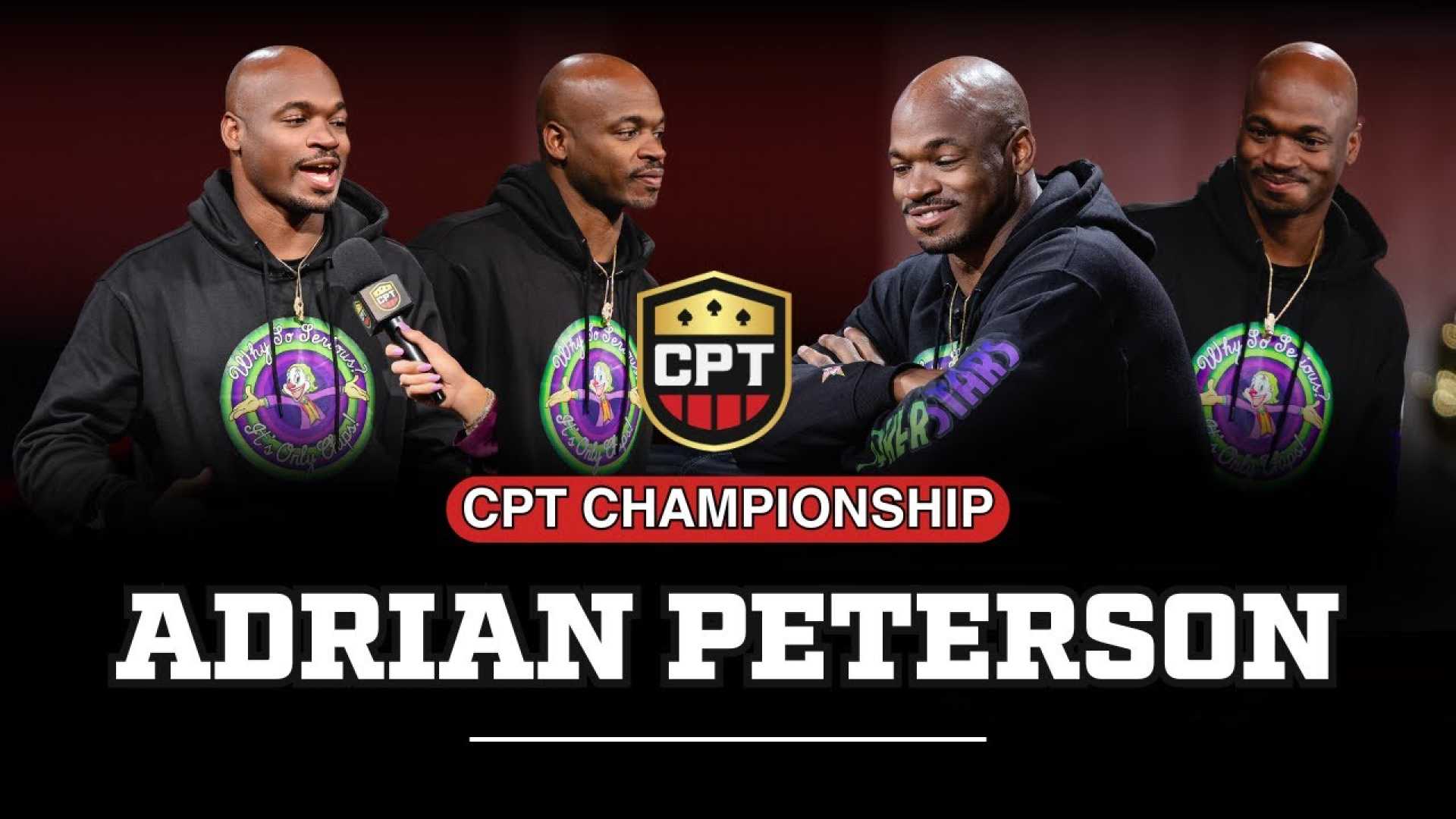 Adrian Peterson Poker Fight