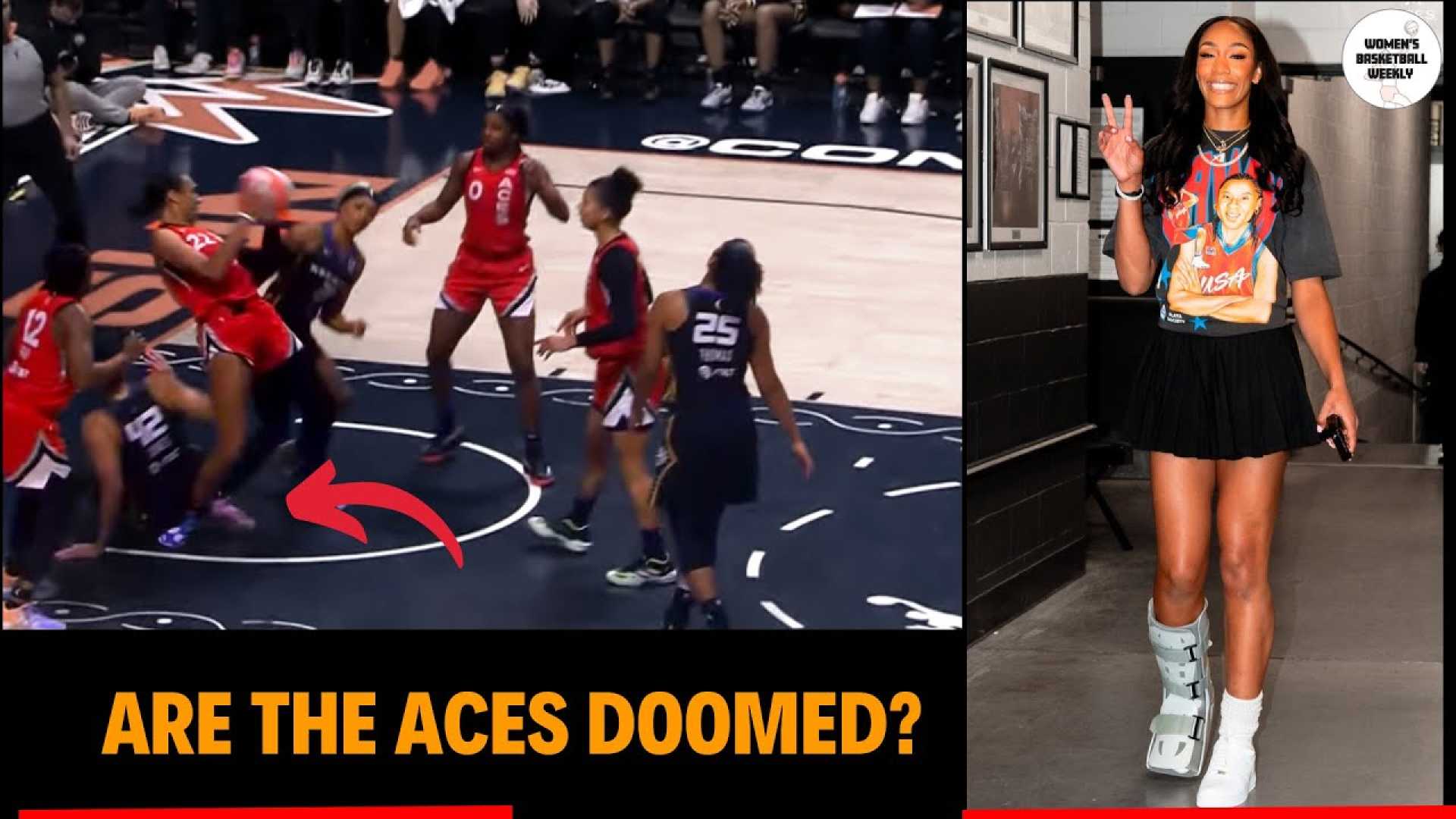 A'ja Wilson Wnba Game Injury