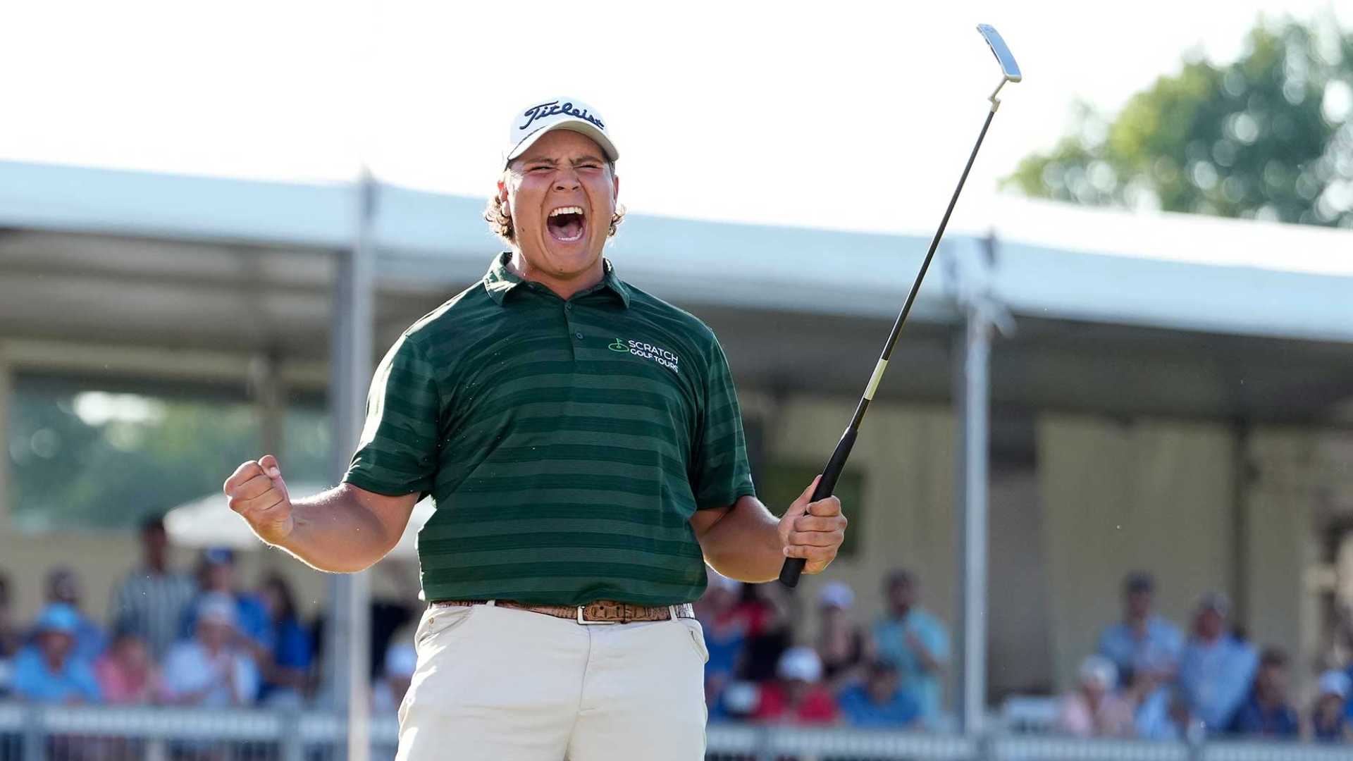 Aldrich Potgieter Golf Playoff Win