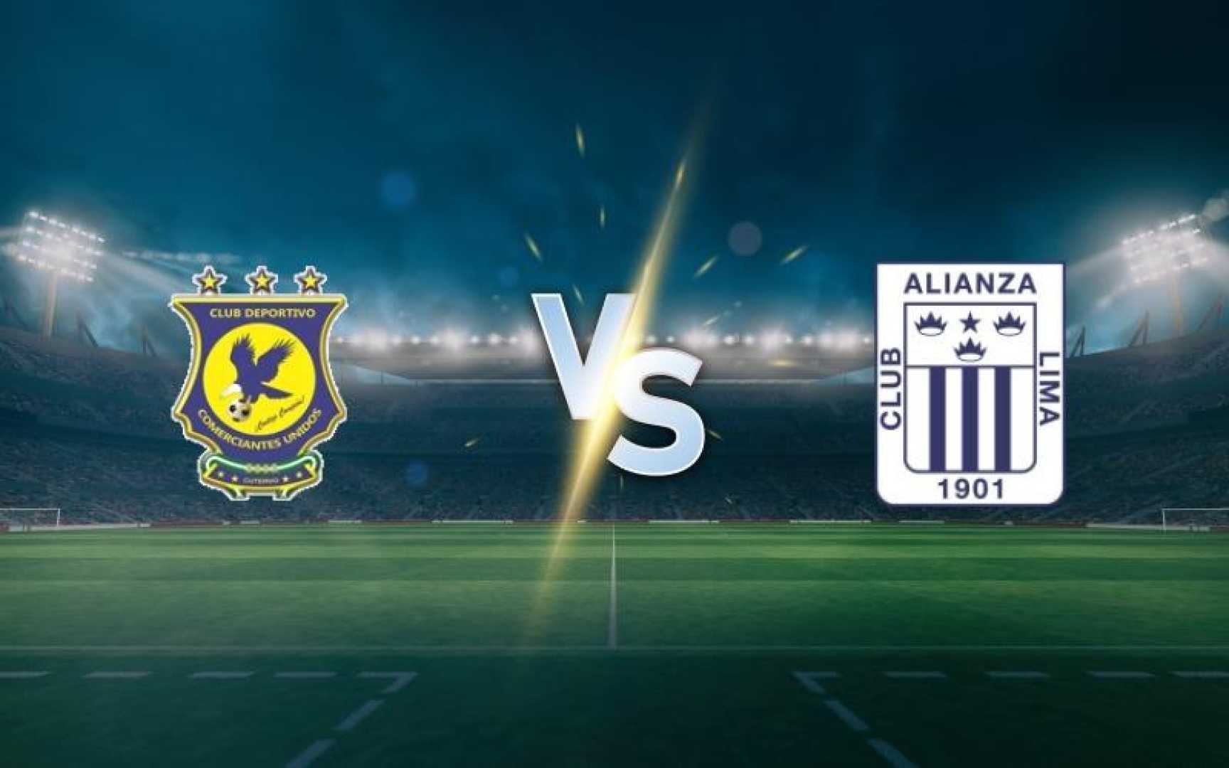 Alianza Lima Vs Comerciantes Unidos Soccer Match