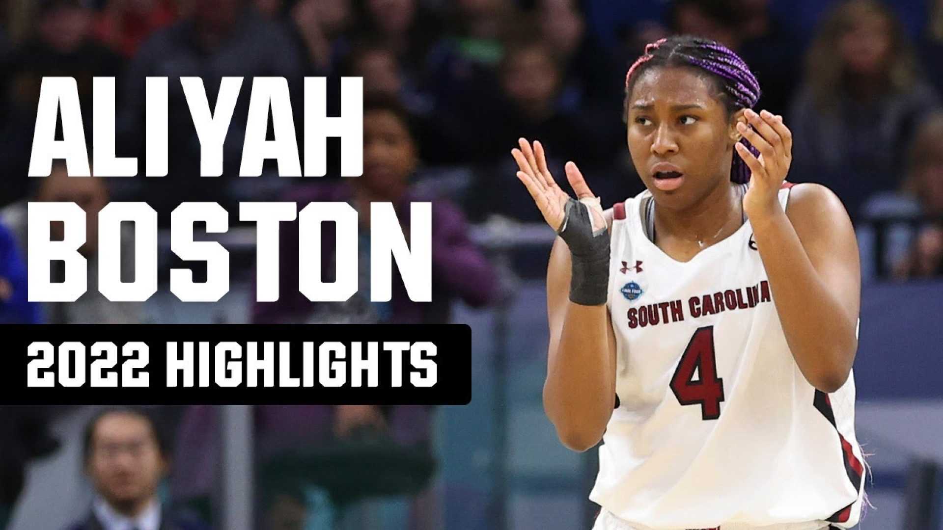 Aliyah Boston Basketball Game Highlights