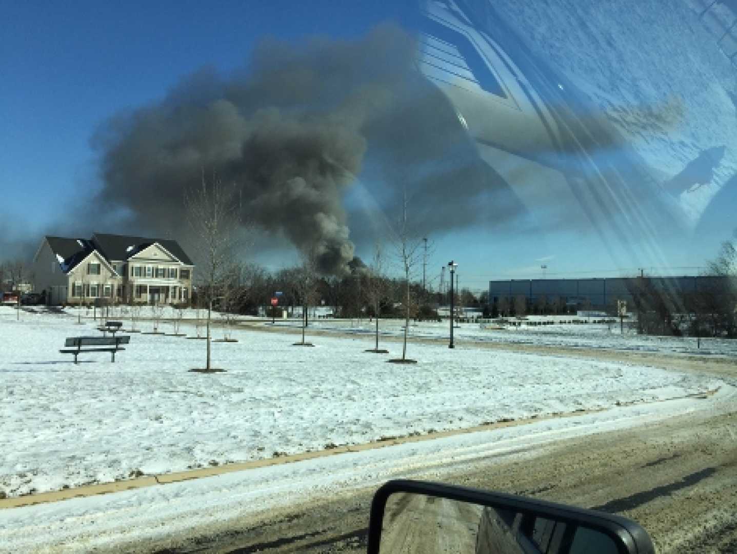 Amazon Delivery Fire Virginia