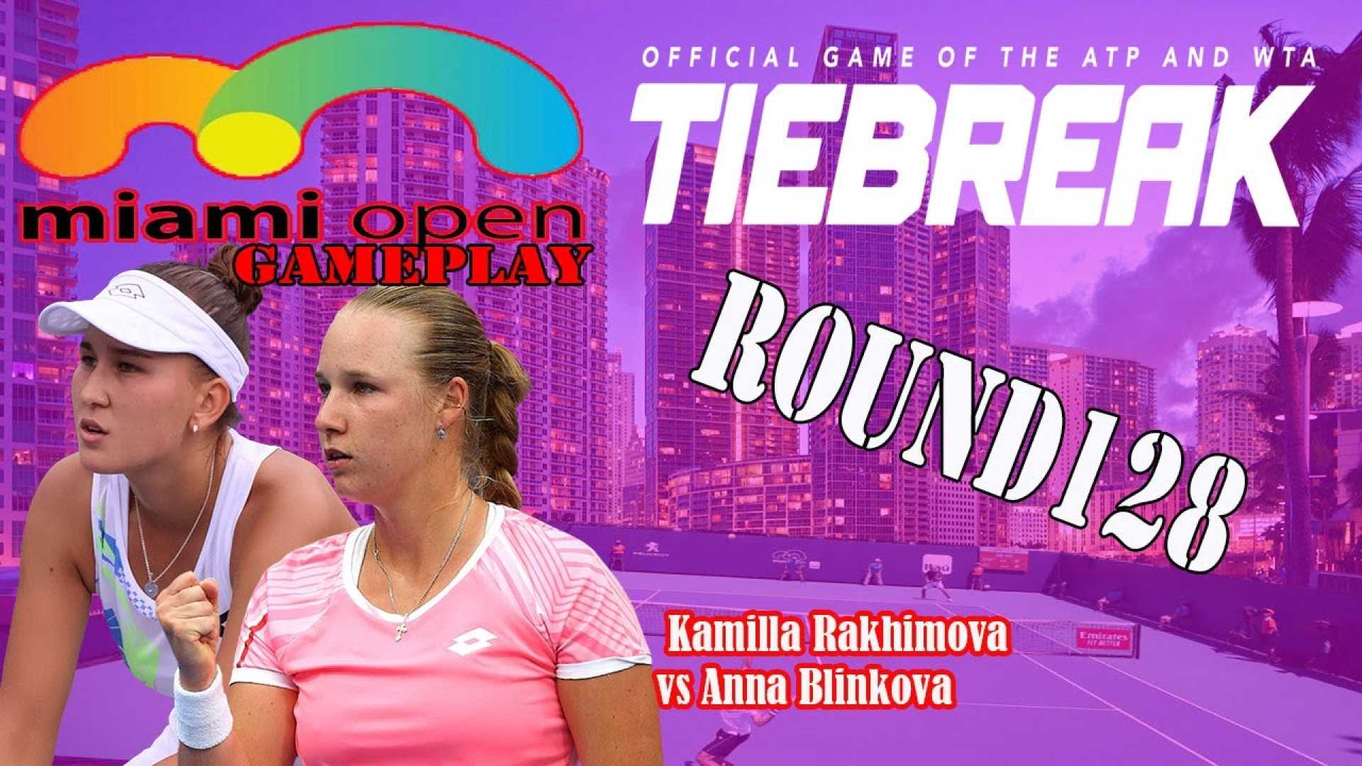 Anna Blinkova Kamilla Rakhimova Tennis Match