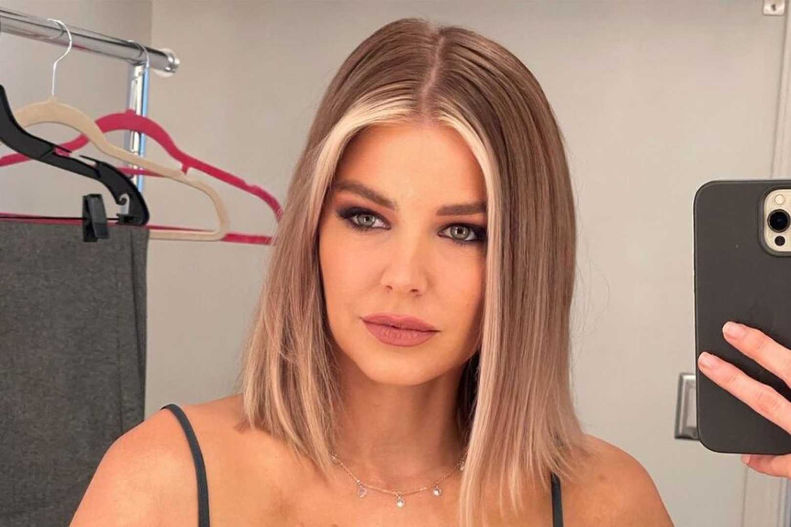 Ariana Madix Black Hair Transformation Love Island