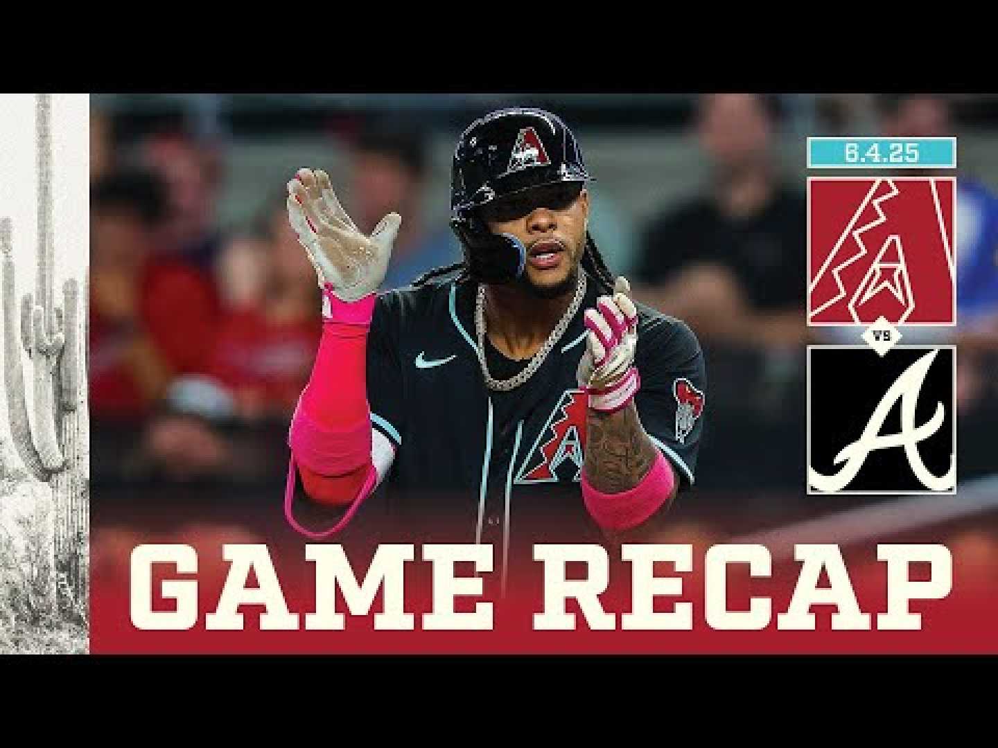Arizona Diamondbacks Braves Game Highlights