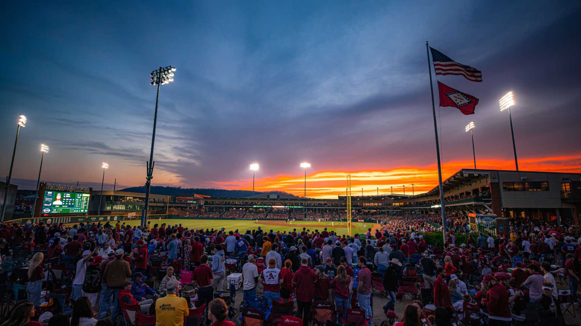 Arkansas Razorbacks Baseball Game